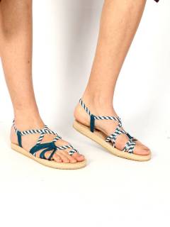  - Sandalia Ultra Ligera Tiras Azul. [ZSC25] para comprar al por mayor o detalle  en la categoría de .