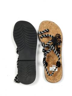 Detalle no seleccionable para compra Sandalias y Zuecos - Sandalia artesanal con base ZSC26.