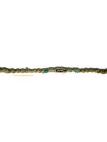 Detalle no seleccionable para compra Pulseras, hechas de cáñamo, detalle del producto