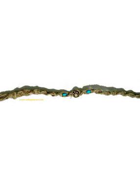 Detalle no seleccionable para compra Pulseras, hechas de cáñamo, detalle del producto
