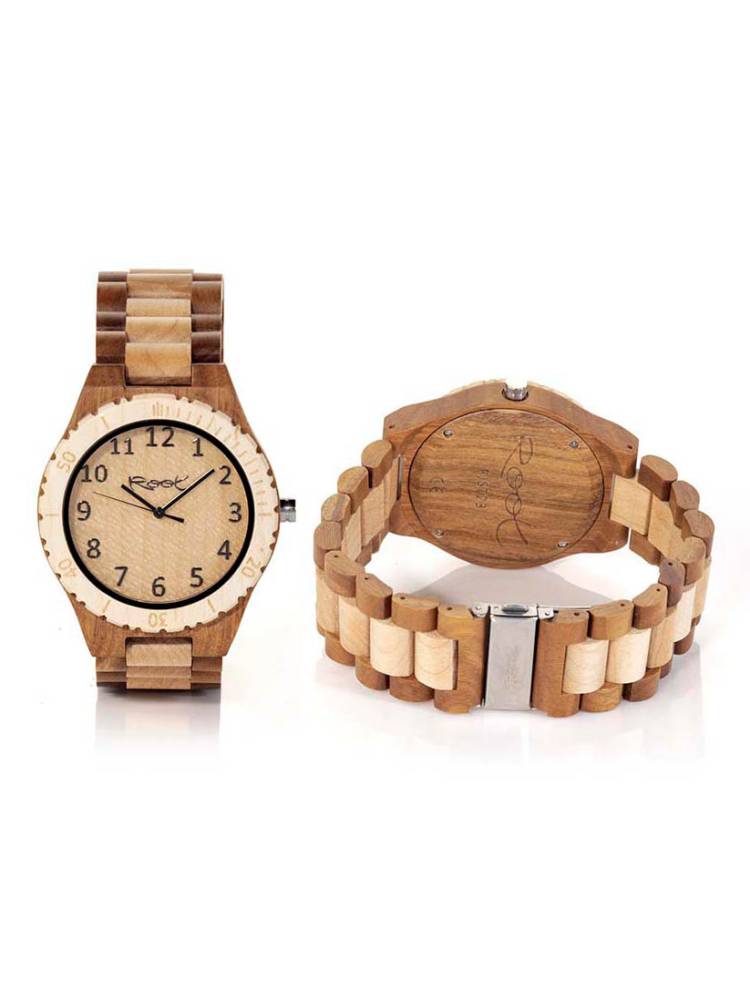 Relojes de sales pulsera de madera