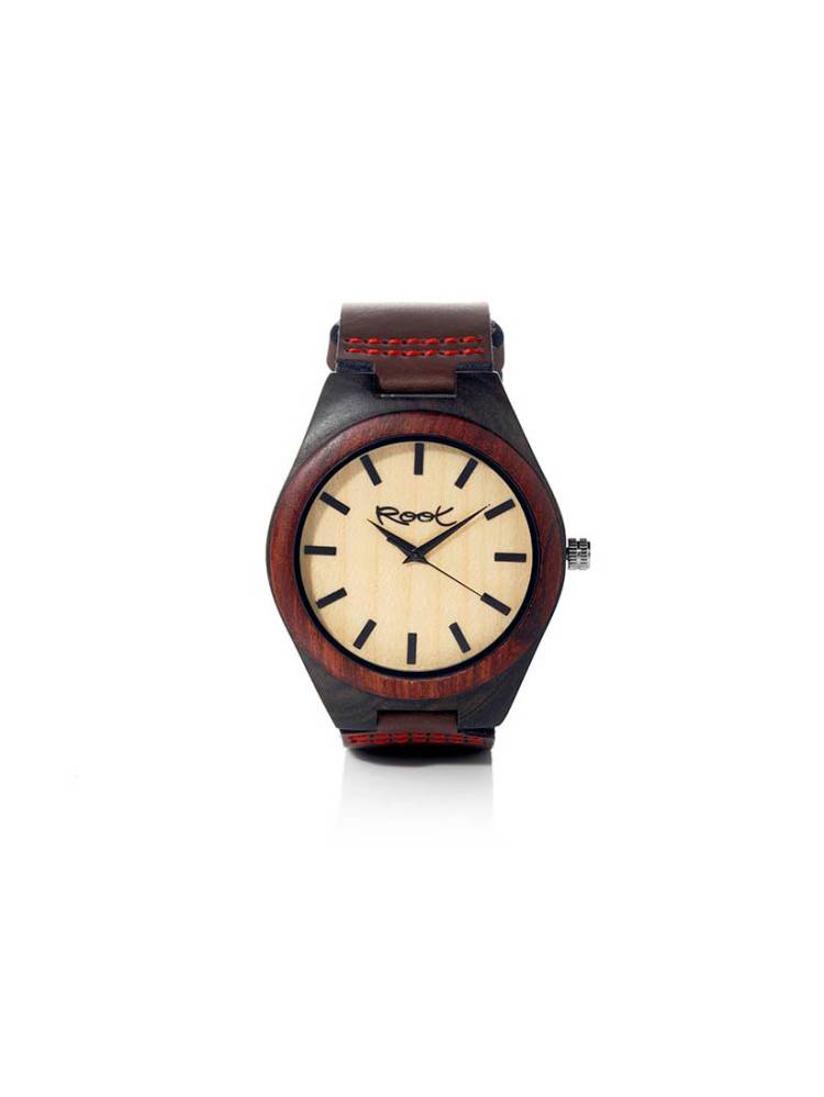 Reloj de Madera KANGRY ROSEWOOD [RJST47] para comprar al por Mayor o Detalle en la categoría de Relojes de Madera - Root