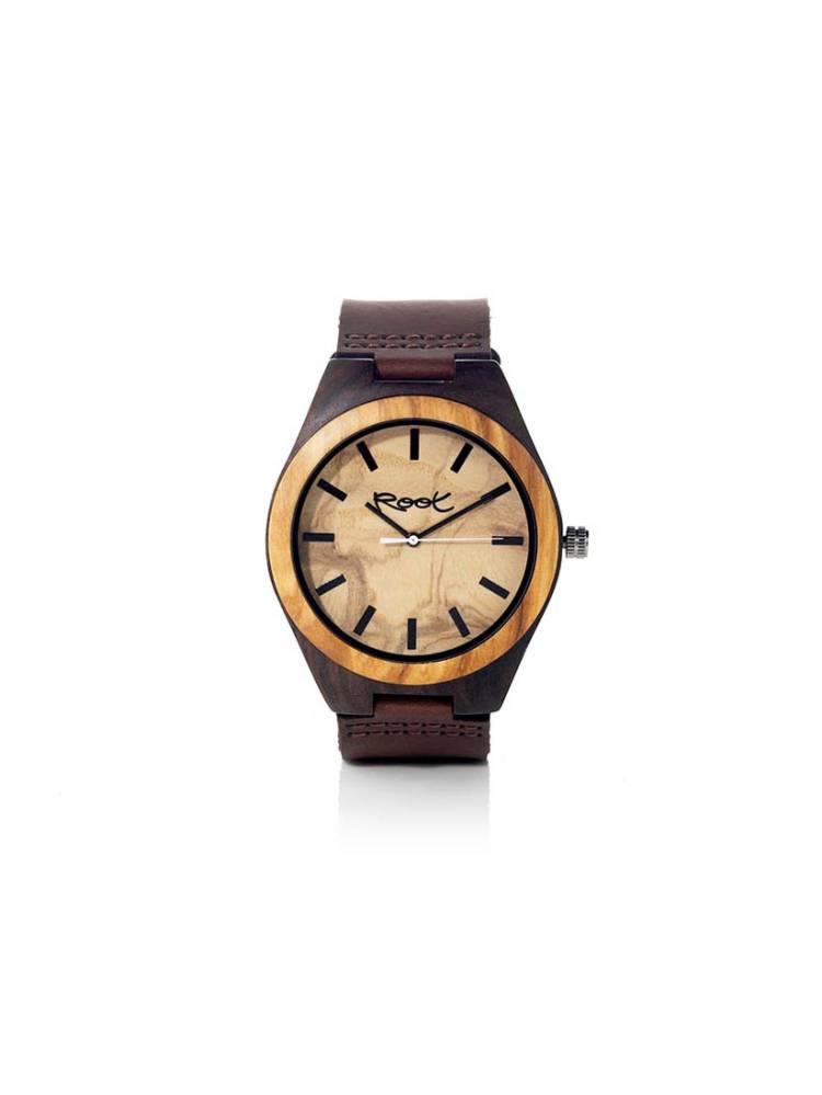 Reloj de Madera KANGRY OAK [RJST48] para comprar al por Mayor o Detalle en la categoría de Relojes de Madera - Root