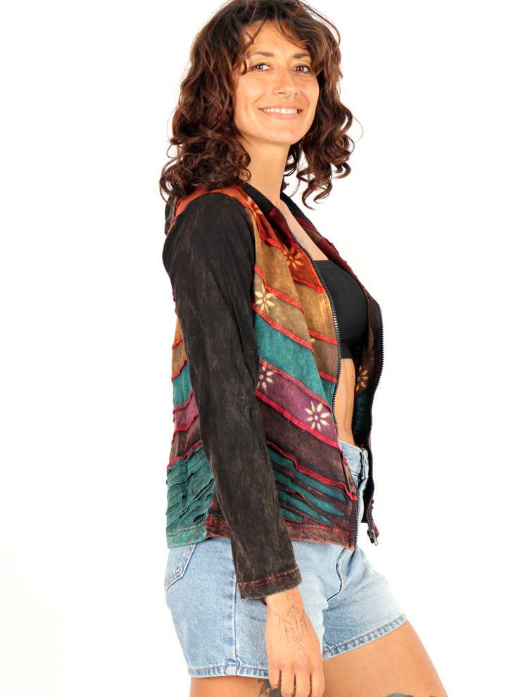 Sudadera Patchwork con  Espíritu Artesanal SUEV34