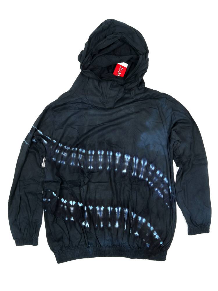 SudaderaTie Dye Estilo Relajado SUJU02 color Azul