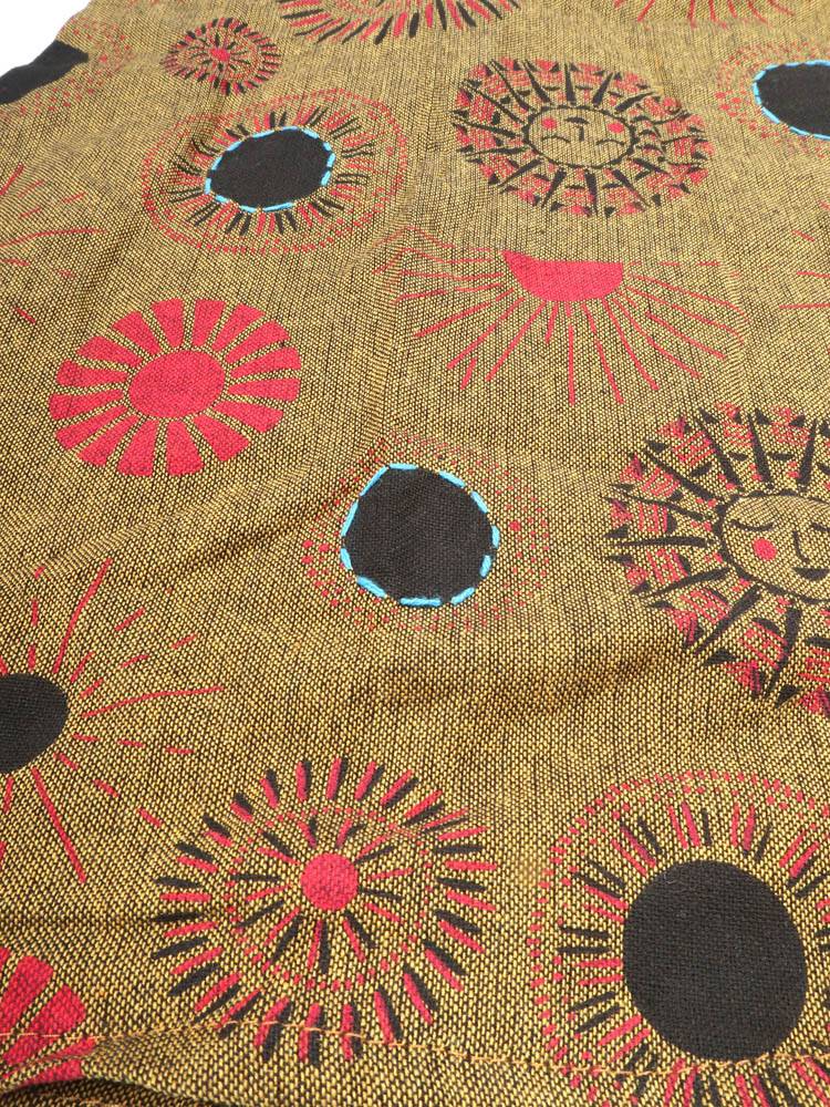 Top con Escote Cruzado y Estampado Solar TOEV19