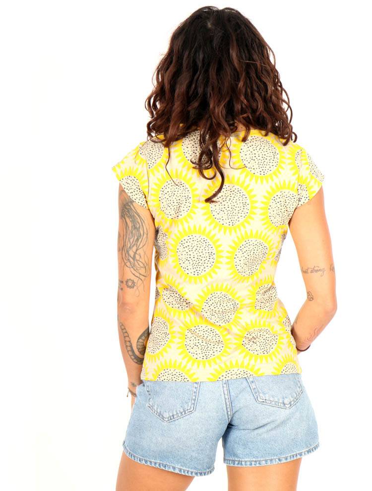 Camiseta de Girasoles con Energía Alegre TOEV21