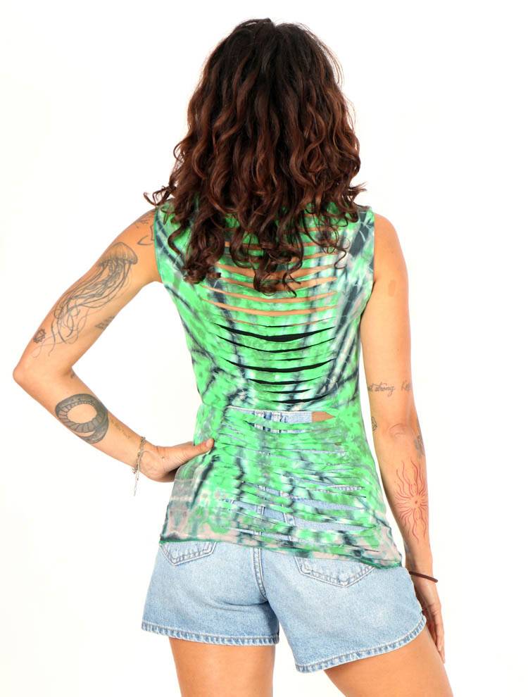 Top rasgado espalda Tie Dye TOPN02