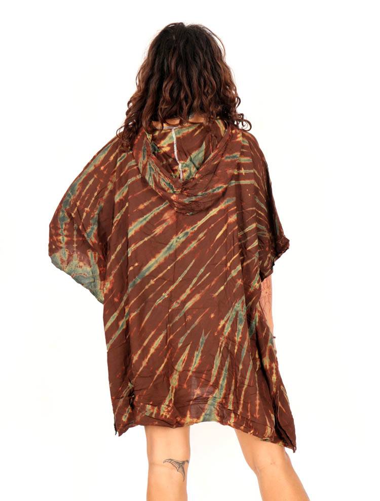 Poncho con capucha Tie Dye TOPN08