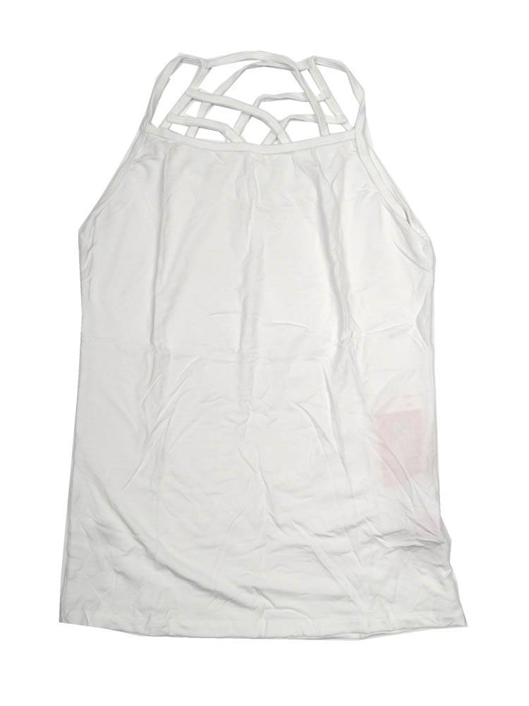 Top Liso Cruzado en Pecho TOPN14P color Blanco