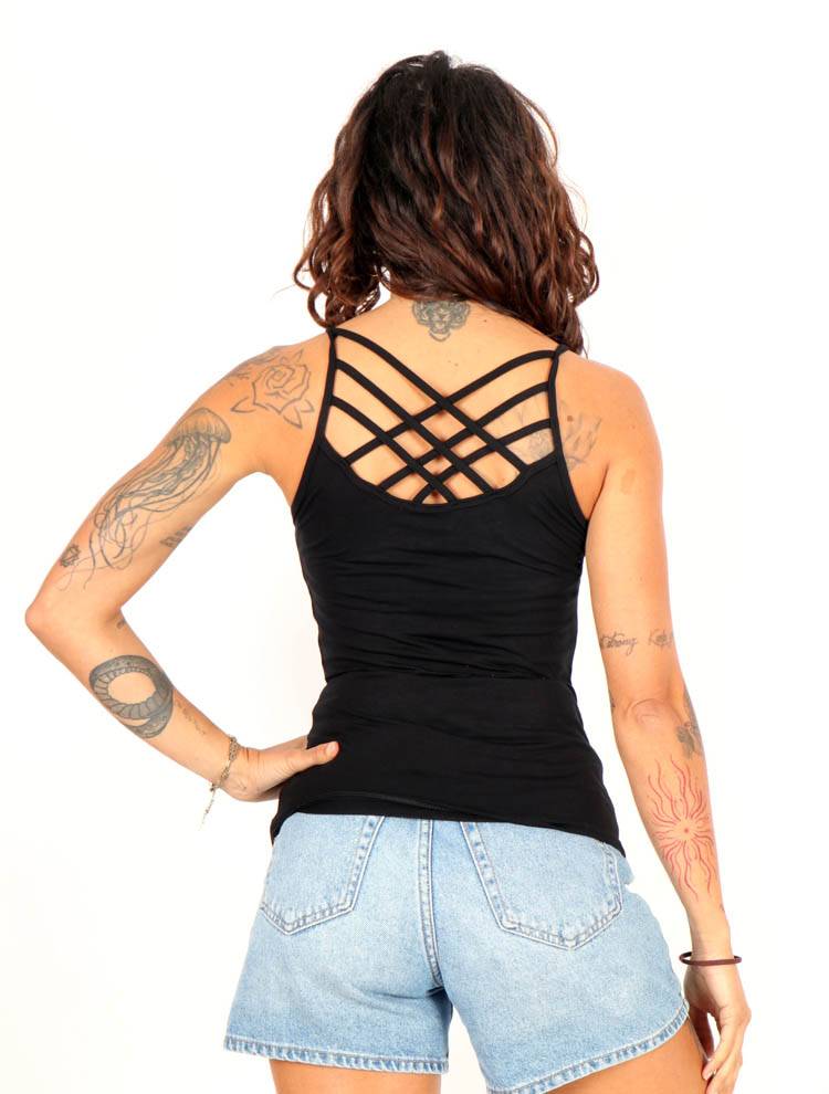 Top Liso Cruzado en Pecho TOPN14P