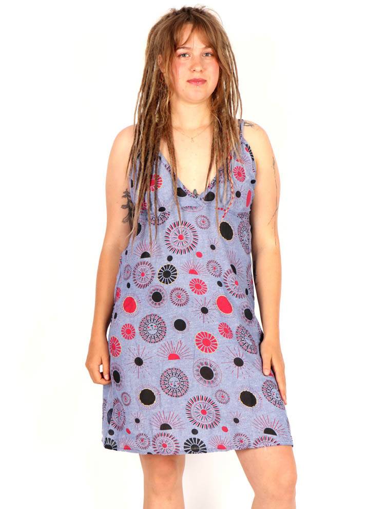 Vestido Tirantes Soles con Energía Vibrante VEEV38