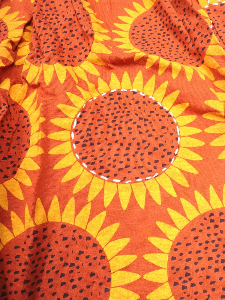 Vestido Girasoles con Volantes y Alma Alegre VEEV41