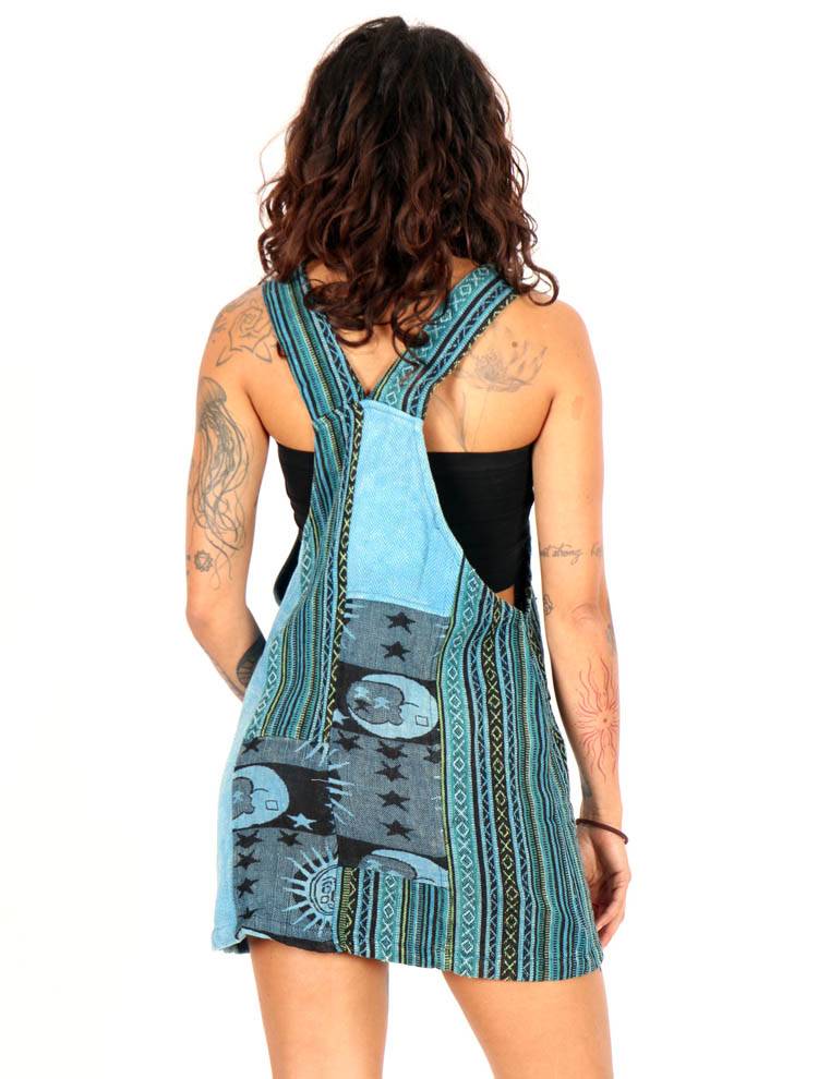 Pichi Patchwork Boho con Energía Tribal VEEV49