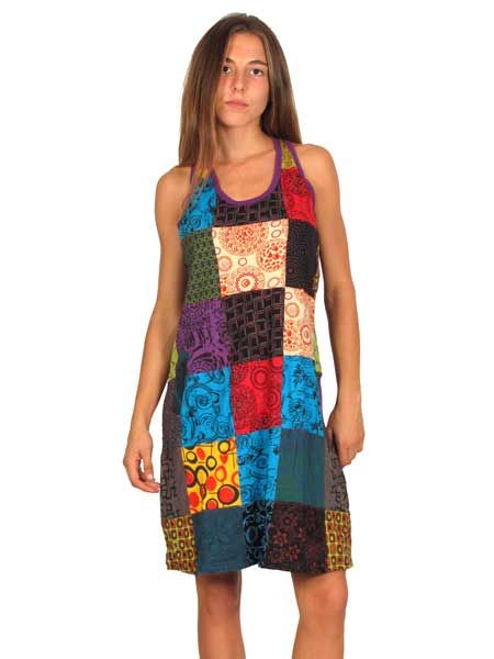 ▷ Vestido Hippie De Parches | ZAS VEHC07