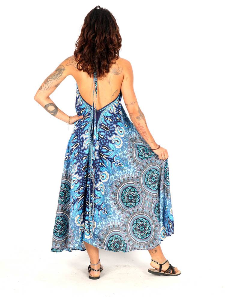 Vestido Largo estampado etnico VEPN11