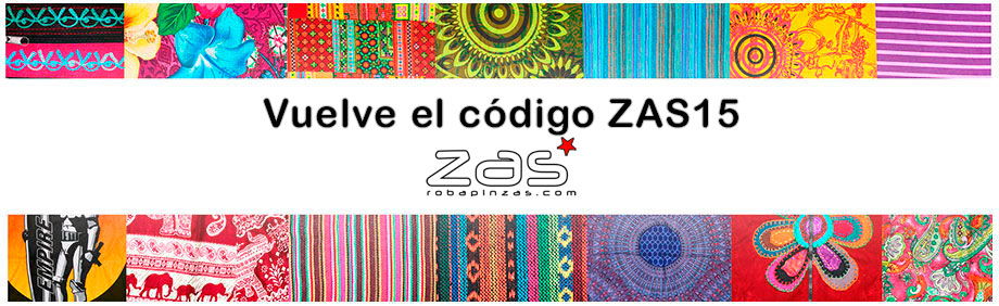Ropa y accesorios hippies Alternativos Bohemios - ZAS Tienda Online

