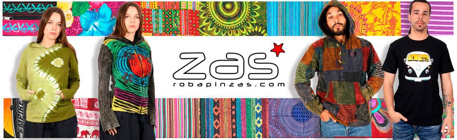 Ropa y accesorios hippies Alternativos Bohemios - ZAS Tienda Online
