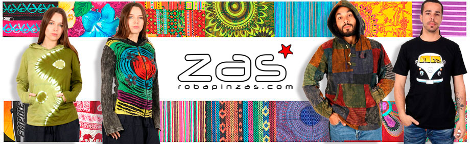 Ropa y accesorios hippies Alternativos Bohemios - ZAS Tienda Online
