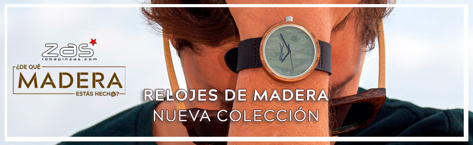 Nuevas colección de RELOJES DE MADERA
