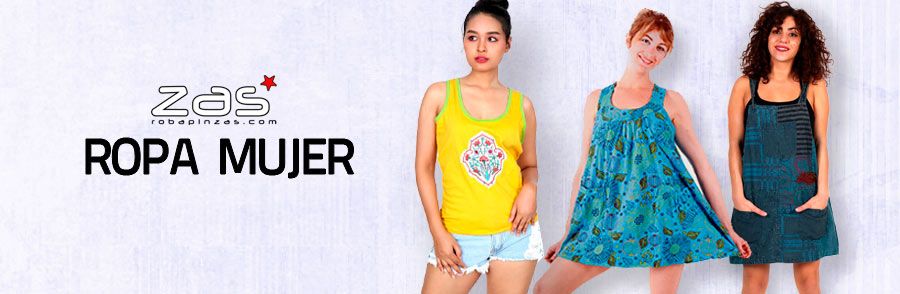 ▷ Ropa Hippie de Mujer | ZAS Tienda Alternativa