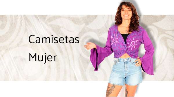Camisetas Hippie M Larga