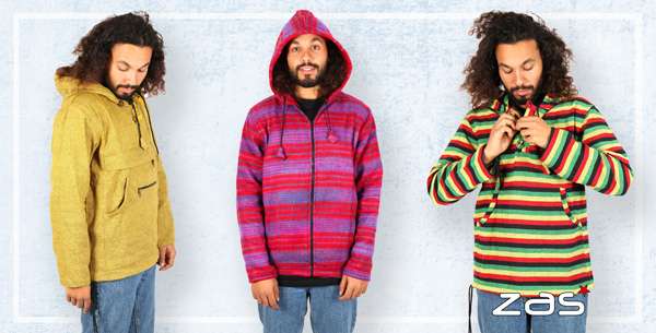 Sudaderas y Chaquetas Hippies | ZAS Tienda Online. Compra Ropa y complementos hippies originales