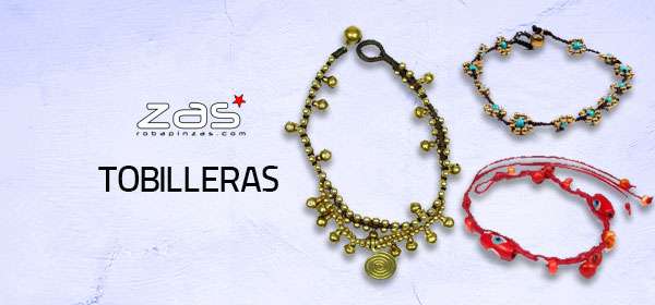 Tobilleras Hippies Artesanales | ZAS Tarifa. Compra Ropa y complementos hippies originales