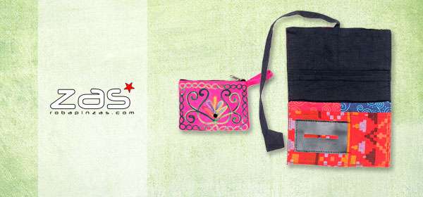 ▷ Carteras y Monederos Hippies ZAS Tienda Alternativa