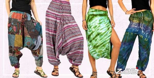 Pantalones Hippie Harem Aladino  | ZAS para comprar al por mayor o detalle