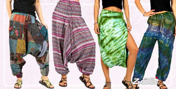 Pantalones Bombachos para Mujer - Tienda Hippie