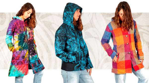 Chaquetas y Abrigos Hippies | ZAS para comprar al por mayor o detalle