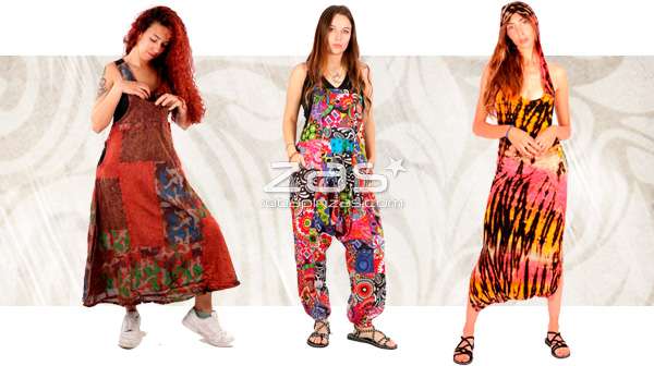 Monos y Petos Hippies. Vestidos largos | ZAS para comprar al por mayor o detalle