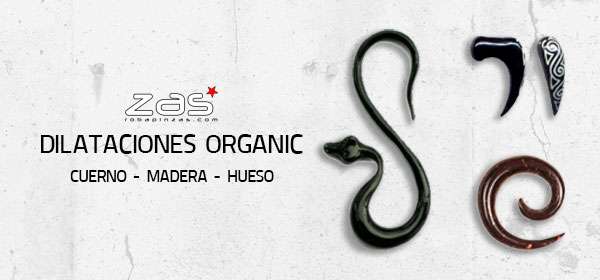 Dilataciones Orgánicas | ZAS. Compra Ropa y complementos hippies originales