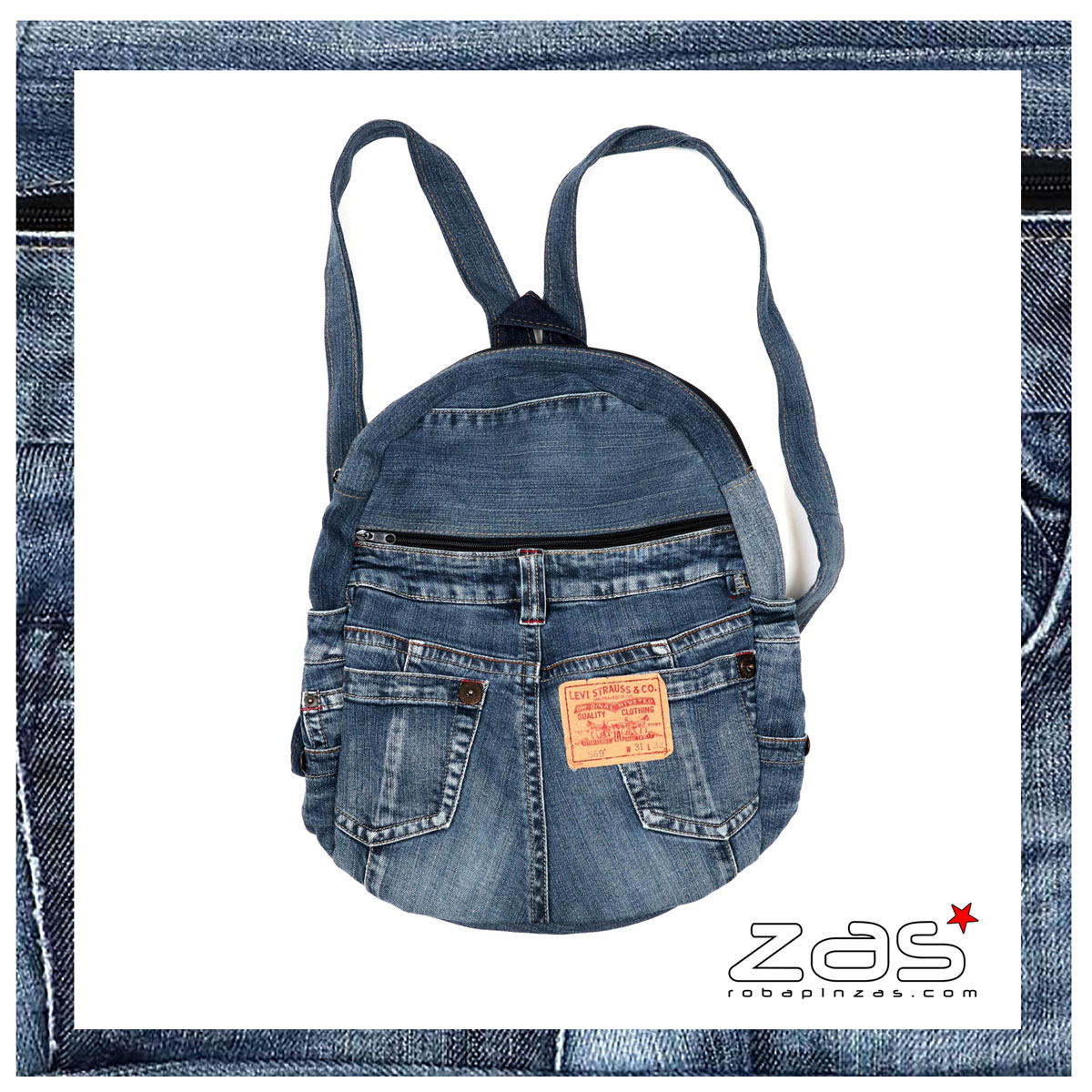 Bolsos y Mochilas fabricados con Jeans